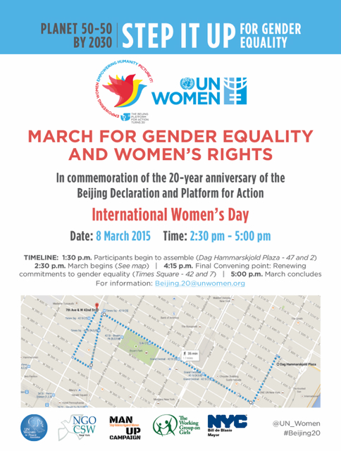 March for gender equality